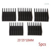ราคา CH * ฮีทซิงค์อลูมิเนียม 5 ชิ้น 25x25x10 มม.ฮีทซิงค์คูลเลอร์สําหรับชิป CPU PC แผ่นความร้อน (27661697345)