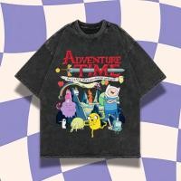 ราคา เสื้อยืดโอเวอร์ไซส์สีม่วง Haze "Adventure Time" | ล้างหิน | เสื้อยืดลายการ์ตูน | เสื้อยืดโอเวอร์ไซส์ | วินเทจ วินเทจ วินเทจ วินเทจ | ท็อปส์ (57756271415)