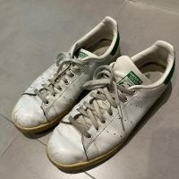ราคา รองเท้า Adidas Stan Smith เบอร์ 10uk ขาวเขียว มือสอง (27509448680)
