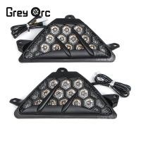 ราคา สําหรับ KAWASAKI NINJA 300 400 ZX-25R NINJA650 NINJA1000SX ZX6R Z1000SX รถจักรยานยนต์ด้านหน้า LED ไฟเลี้ยว Flasher Light (47709378295)