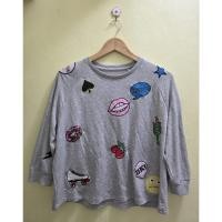 ราคา ตำหนิตัดป้ายคอเสื้อยืดผู้หญิงJaspalผ้านิ่มมือสองสภาพดี (42713664292)