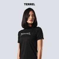 ราคา ชุดกีฬา Terreel Tee Metallic Logo MoR Black Women (54009354716)