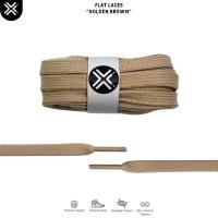 ราคา เชือกผูกรองเท้าสีน้ําตาลผ้าฝ้ายพรีเมี่ยมสีน้ําตาลทอง (28528322403)
