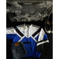 ราคา เสื้อ adidas jacket ผลิตปี 1990 (โลโก้ปัก) made in japan วินเทจของแท้มือสอง (56007234052)