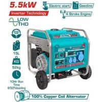 ราคา TOTAL เครื่องปั่นไฟอินเวอร์เตอร์ ใช้น้ำมันเบนซิน 5.5 KW รุ่น TP35500 (42959420844)