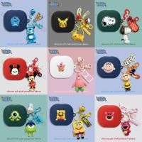 ราคา for Anker Soundcore Sport X20 Case Earphone Silicone Case Soundcore C40i C30i P40i Cute Duck Gift Earbuds Soft Protective Headphone Cover Headset Skin with Keychain (53609156779)