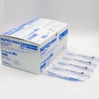 ราคา ไซริงค์ SYRINGE NIPRO 1 ml. 100 ชิ้น/กล่อง (6447203246)