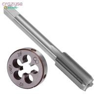 ราคา [Cra]คุณภาพสูง 2 ชิ้น/เซ็ต 1/2-28 Tap & Die UNEF HSS เครื่องมือด้ายมือขวาสําหรับเครื่องปั้น (26818401630)