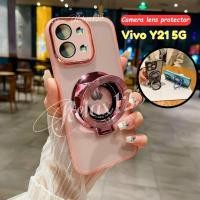 ราคา สําหรับ Vivo Y21 5G vivo Y21 Y21d VIVO Y21 Y21D VivoY21 Vivo Y 21 5G 4G ปลอก 2026 โปร่งใสกันกระแทกนุ่มปกหลังพร้อมที่วางขาตั้งแม่เหล็กป้องกันกล้องเคสโทรศัพท์ (43279192132)