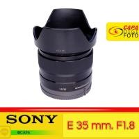 ราคา [USED] Sony E 35mm f/1.8 OSS YC *With Box/อดีตประกันศูนย์ (24775931060)