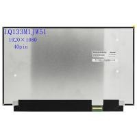 ราคา 13.3 นิ้วแล็ปท็อปหน้าจอสัมผัส LCD LQ133M1JW51 จอแสดงผลแผง IPS FHD 1920x1080 40pin eDP (56708771381)