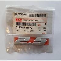 ราคา Logo Isuzu D-max 2.5 SLX SX (โลโก้ 2.5 ดีแมก) ตัวนูน ของแท้ เบิกศูนย์ (22959840397)
