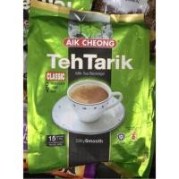 ราคา ชา Teh Tarik AIK CHEONG classic milk tea beverage ชานม 3 in 1 ห่อ 15ห่อ 600กรัม (5120435490)