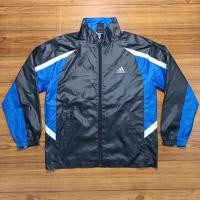 ราคา Hitam Childrens Adidas Windbreaker Second Black Jacket ไซส์ 9-10 ปี (27376706129)