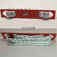 ราคา พร้อมสต็อก-เหมาะสําหรับ Nike Nike เชือกผูกรองเท้ากลมสีดําสีขาว Dot สะท้อนแสง Air Wallace roshe run เชือกผูกรองเท้าลอนดอน (50558979493)