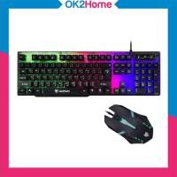ราคา Nubwo NKM-300 INFAREZ Keyboard And Mouse Gaming Combo Set ชุดคีย์บอร์ดเมาส์ (4751788887)