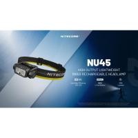 ราคา ไฟฉายคาดหัว Nitecore NU45 1700lm สินค้าตัวแทนในไทยประกัน 1ปี (26204082960)