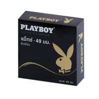 ราคา (ของแท้ 100% EXP : 09/2566) ถุงยางอนามัยแบบผิวเรียบ แม็ทช์ - 49 มม. PLAYBOY MATCH 49 mm. CONDOM บรรจุ 1 กล่อง (3 ชิ้น) (5693491633)