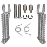 ราคา Motorcycle Rear Front Footrests Foot pegs For Yamaha YZF R1 1998-2021 R6 1999-2020 2003-2020 YZF R6 (57756592366)