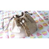 ราคา กระเป๋า ALDO Crossbody แท้ % ทรงขนมจีบ สีทอง (4749194895)