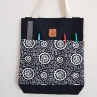 ราคา ✔✔กระเป๋าผ้าแคนวาส มีซิป มีซับใน by CHO'A (674684804)