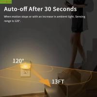 ราคา TOYBOX ไฟเหนี่ยวนํา, EU US Plug Motion Sensor ไฟกลางคืน LED ขนาดเล็ก, โคมไฟติดผนังประหยัดพลังงานแบตเตอรี่ดําเนินการไร้สายโคมไฟกลางคืนข้างเตียงตู้เสื้อผ้า (54008932158)