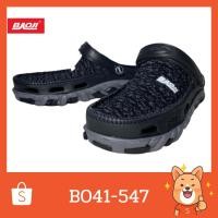 ราคา รองเท้าหัวโตแบบผ้า BAOJI รุ่น B041-511-สีดำเทา (BLACK/GREY) รองเท้าแตะแบบสวม พื้นเบานุ่มสบาย (3866496935)
