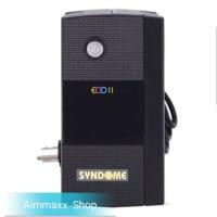 ราคา UPS (เครื่องสำรองไฟฟ้า) SYNDOME ECO II-800I (800 VA/480 WATT)⭐#สามารถออกใบกำกับภาษีได้⭐ (2327706486)