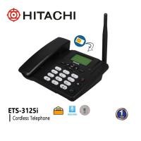 ราคา Hitachi ETS-3125i แบบพกพา GSM ไร้สายโทรศัพท์โต๊ะสนับสนุนโทรศัพท์มือถือซิ TNC คงที่ FM วิทยุ 2G/3G/4G/5G Cordless Phone (20444835088)