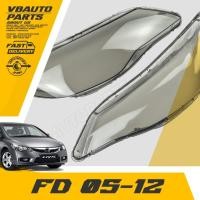 ราคา เลนส์ไฟหน้า HONDA Civic (FD 2005 - 2012 BK) เลนส์สีดำ [ราคาต่อคู่] (16545079918)