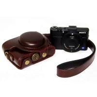 ราคา Retro PU Leather Case Cover for Sony DSC-RX100 VII M7RX100II M2 RX100 M3 RX100III M4 M5 M5A M6 Buttom Case Strap Shoulde (27569182774)