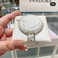 ราคา สร้อยข้อมือเงินแพนดอร่า แบบกุญแจรูปหัวใจ 7UCL (47059202982)