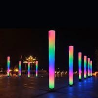 ราคา เสาไฟสตรีมเมอร์สีสันสดใสสวยงามไฟเซ็นเซอร์ LED กันน้ำเหมาะทุกร้านเหล้างานปาร์ตี้งานสังสรรค์และสถานบันเทิง/จัดส่งฟรี (29615063011)