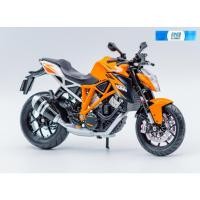 ราคา โมเดลรถมอเตอร์ไซค์ รถจักรยานยนต์ เคทีเอ็ม ของเล่น สะสม Maisto 1:12 Motorcycle KTM 1290 Super Duke R Model Big Bike Toy (27757800470)