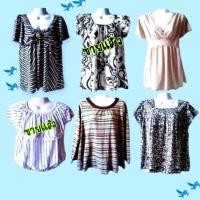 ราคา เสื้อผู้หญิง แขนสั้นผ้ายืด สวยๆ มีหลายแบบ หลายขนาด ใส่สบาย ส่งต่อสวยๆ (29853350677)