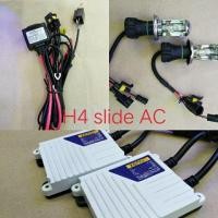 ราคา ชุดไฟ xenon H4 slide 6000k 35w AC ให้แสงสีขาว ประกัน1ปี จำนวน1 ชุด (1773618159)