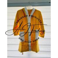 ราคา ชายหญิงเสื้อคลุมอาบน้ําผ้าขนหนูนุ่มคลุมด้วยผ้าเสื้อคลุมผ้าฝ้าย9-12ปี ไม่จํากัดเพศ (29144125626)