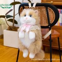 ราคา AF น่ารักจําลอง Designer กระเป๋าเป้สะพายหลังผู้หญิง Soft Plush อินเทรนด์กระเป๋าเป้สะพายหลังกระเป๋าสําหรับนักเรียนหญิง A (57354371233)