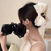 ราคา Elegant Lace Bow กิ๊บติดผมแฟชั่นเกาหลี Shark Clip Hair Clamp เครื่องประดับผมสําหรับผู้หญิง (27835348197)