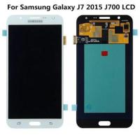 ราคา หน้าจอ LCD พร้อมทัชสกรีน Samsung J7 2015/J700 LCD Screen Display Touch Panel For Samsung J7 2015/J700(แท้ใหม่) (4482108484)