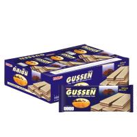 ราคา Gussen Chocolate Wafer 22 g x 12 packs.กัสเซ็น เวเฟอร์สอดไส้ครีม รสช็อกโกแลต 22 กรัม x 12 ซอง (22673410410)