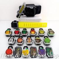 ราคา Kamen Rider Gaim DX Sengoku Driver .. ชุดเข็มขัด คาเมนไรเดอร์ ไกมุ พร้อม ล็อคซี้ดพื้นฐาน ครบทุกเบอร์ 14 ลูก (7452456683)