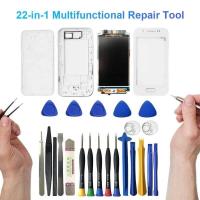 ราคา in 22 1 เครื่องมือซ่อมโทรศัพท์มือถือ ไขควงเปิด บำรุงรักษาสำหรับ iPhone iPad โต๊ะ แล็ปท็อป เครื่องมือ (41457703535)