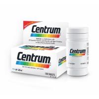 ราคา Centrum From A to Zinc + Beta Carotene Lutien เซนทรัม วิตามินและเกลือแร่รวม บรรจุ 100 เม็ด (40228711932)