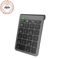 ราคา Alcey Bluetooth Numeric Keypad Wireless 22-Key Space Gray【Direct from Japan】 (27587136310)