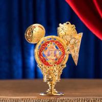 ราคา Moments go Round Disney Resort Tokyo 40th Years ดิสนีย์ พวงกุญแจ ตะขอ ห้อยกระเป๋า Donald Daisy Duck (24400178518)
