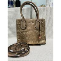 ราคา MICHAEL Michael Kors Mercer Lizard-Embossed Leather Crossbody Bagแท้ (44080201394)