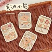 ราคา [Aria] กล่องใส่คอนแทคเลนส์การ์ตูนน่ารัก หมีเนย กล่องใส่คอนแทคเลนส์ 2 คู่ (29933235285)