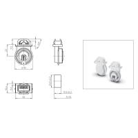 ราคา ขั้วกันน้ำ T5 Weather Proof Lamp Holder T5 VS No.529832+108947+529836 ราคาต่อชิ้น (7307112512)