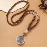 ราคา สร้อยคอเงินสีแดงลายจุด สำหรับผู้ชายและผู้หญิง สไตล์โบราณแบบชนเผ่า คอลเล็กชันพรีเมียม ประดับไม้ลูกปัด (43270506383)